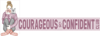 Courageous & confident Club boutique logo based in Asbury Park, New Jersey