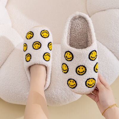These cozy and plush slippers are designed to bring a smile to your face every time you put them on