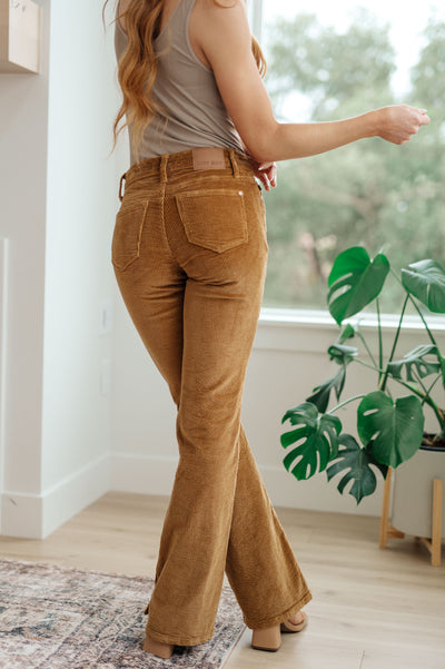 Our Cordelia Bootcut Corduroy Pants from Judy Blue make a stylish and comfortable addition to your wardrobe