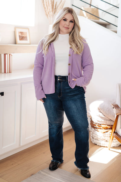 Look your best in the Dilly Dally Ribbed Cardigan. Featuring a chic v-neckline and textured rib knit design, this cardigan is comfortable yet stylish