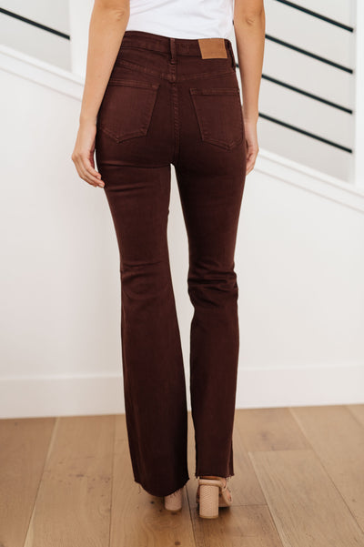 Our Sienna High Rise Control Top Flare Jeans ifrom Judy Blue look as great as they feel