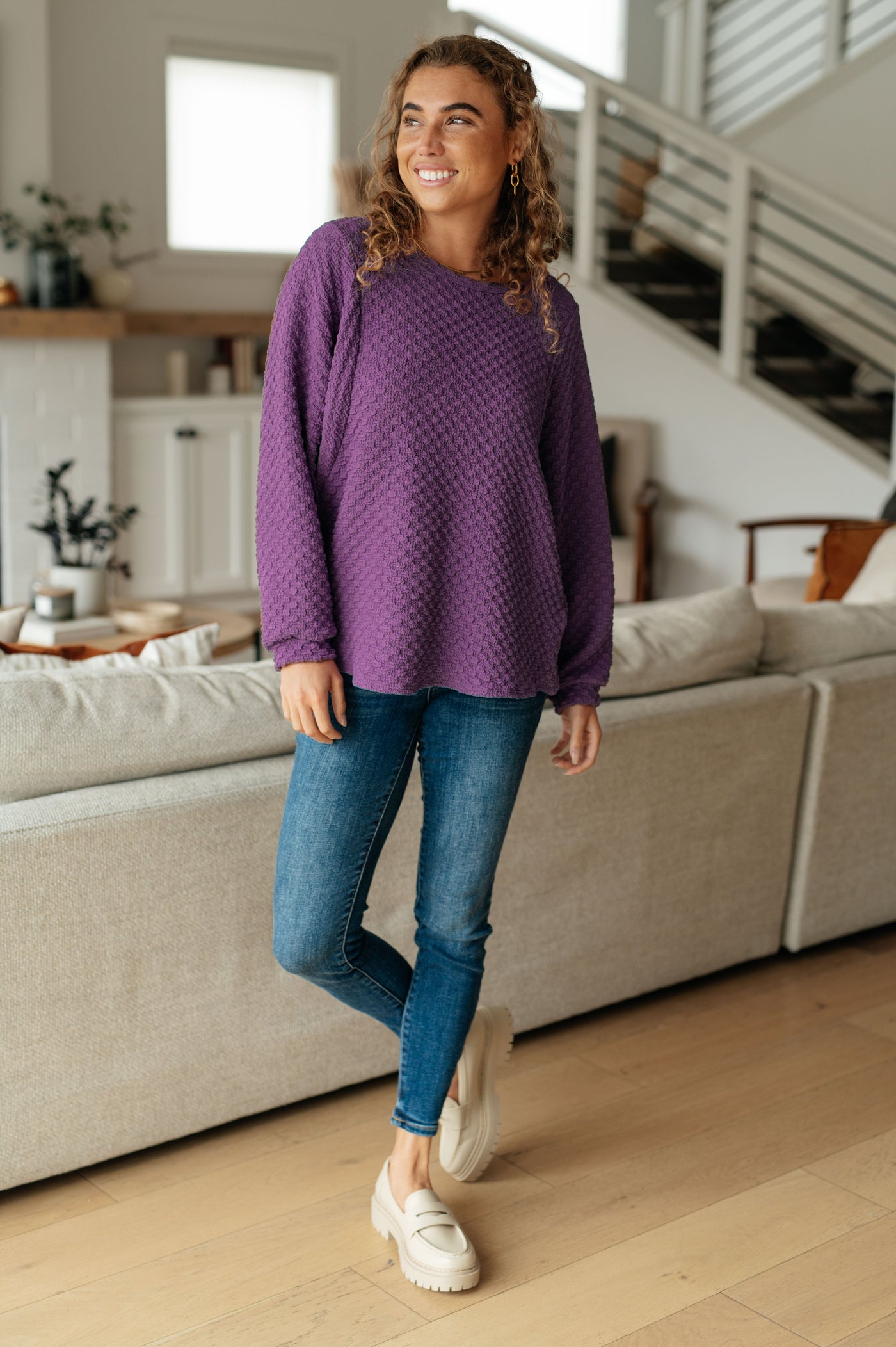 This Thought It Over Pullover is a perfect way to add texture to your look