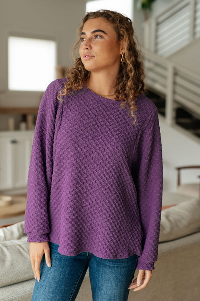 This Thought It Over Pullover is a perfect way to add texture to your look